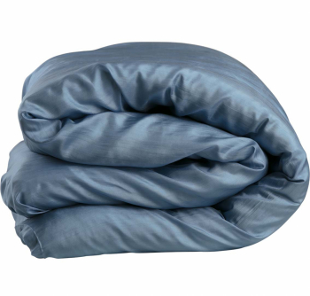 Påslakan siden dubbel 220 x 240 cm jeansblå i gruppen Till Sängen / Sidenpåslakan hos Sleep in Silk (dubbeljeans3)