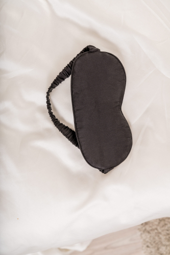 Sovmask / Ögonmask svart i gruppen Accessoarer/tvätt hos Sleep in Silk (og2sv)