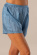 Boxershorts silke jeansblå